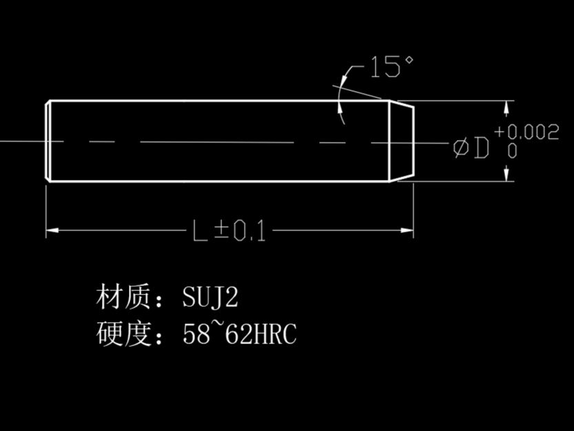 圓柱型定位銷——精密型 圓柱型定位銷——精密型